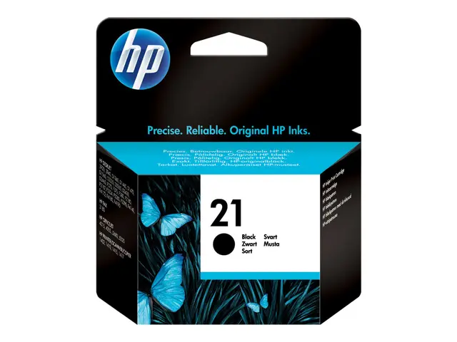 HP 21 - 5 ml svart original blekkpatron for Deskjet F2185, F2187, ...