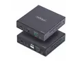 StarTech.com HDMI KVM Extender Over IP Network, 4K 60Hz, Driverless Transmitter and receiver Kit - video/lyd/USB-utvider - HDMI