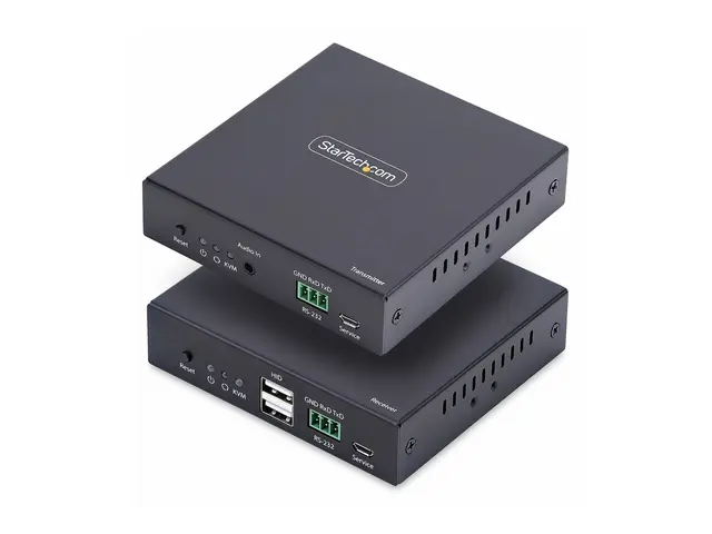 StarTech.com HDMI KVM Extender Over IP Network, 4K 60Hz, Driverles...