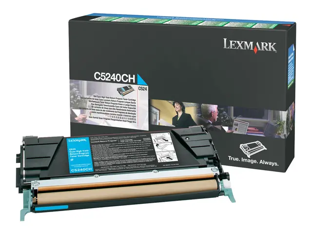 Lexmark - Høy ytelse - cyan - original - tonerpatron LCCP, LRP - f...