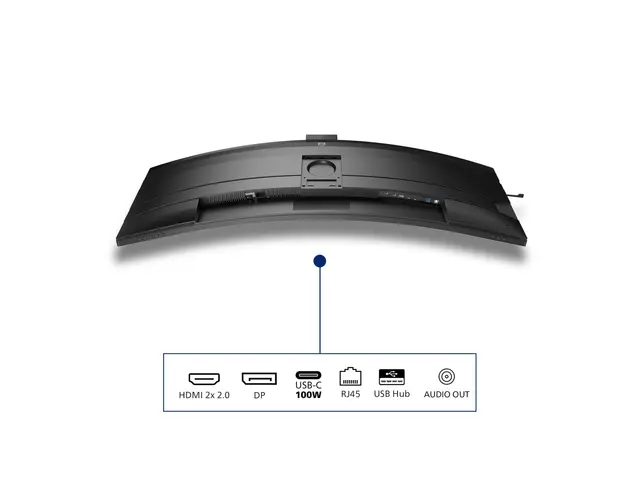 Philips 49B2U6903CH - 6000 Series LED-skjerm kurvet 49" (48.8" syn...