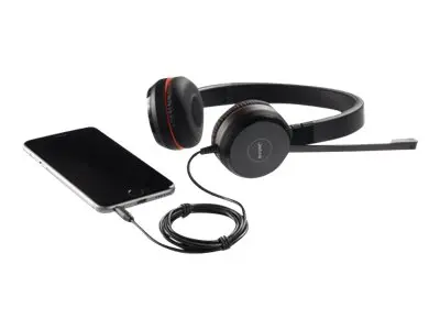 Jabra Evolve 30 II UC stereo - Hodesett - on-ear - kablet - 3,5 mm...