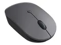 Lenovo Go - Mus - ergonomisk - h&#248;yre- og venstreh&#229;ndet bl&#229; optisk - 5 knapper - tr&#229;dl&#248;s - 2.4 GHz - USB-C tr&#229;dl&#248;s mottaker - stormgr&#229; - for ThinkPad X1 Yoga Gen 8 21HQ