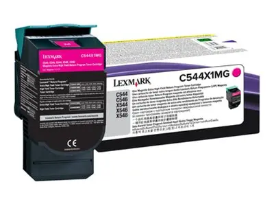 Lexmark - Ekstra høy ytelse - magenta - original - tonerpatron LCC...