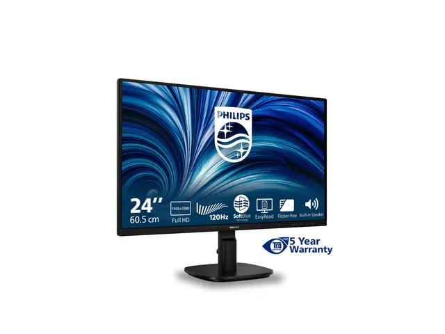 Philips 24B2N2200 - 2000 Series LED-skjerm 24" (23.8" synlig) 1920...