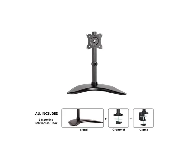 Neomounts NM-D335 - Stativ full bevegelse for LCD-skjerm svart skj...
