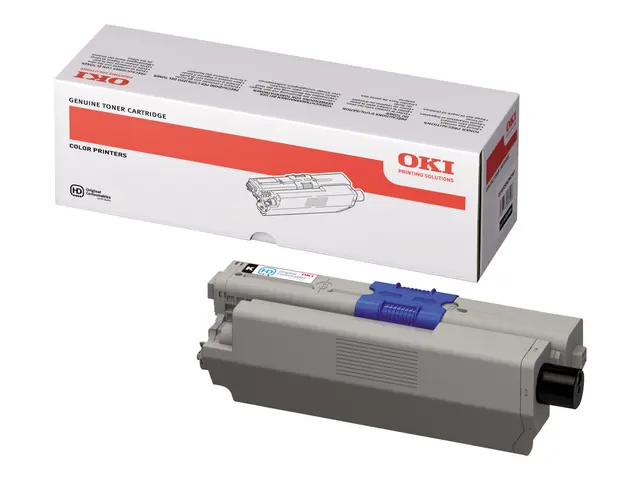 OKI - Svart - original - tonerpatron - for C510dn, 530dn