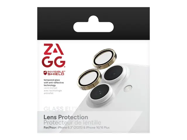 ZAGG InvisibleShield Premium GL - Linsebeskytter for mobiltelefon ...