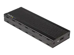 Startech USB-C (10Gbps) to M.2 NVMe SSD Enclosure Portable M.2 PCIe Aluminum Case - 1GB/s Read &amp; Write - Mac &amp; PC - Drevkabinett - M.2 - M.2 Card - USB 3.1 (Gen 2) - svart