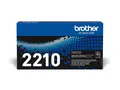 Brother TN2210 - Svart - original tonerpatron - for Brother DCP-7070DW, HL-2250DN, MFC-7360Ne; FAX-2840, 2940