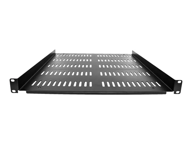 StarTech.com 1U Vented Server Rack Cabinet Shelf, 20in Deep Fixed ...