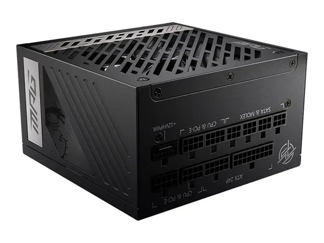 MSI MPG A1000G PCIE5 - Strømforsyning (intern) ATX12V / EPS12V 80 ...