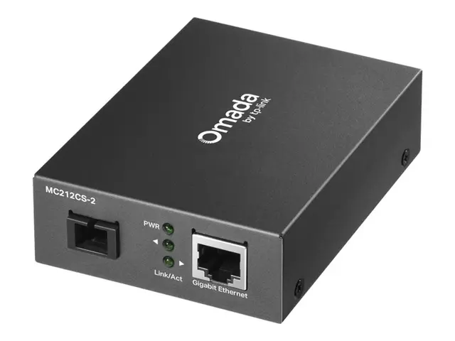 TP-Link Omada MC212CS-2 V3 - Fibermedieomformer 1GbE 10Base-T, 100...