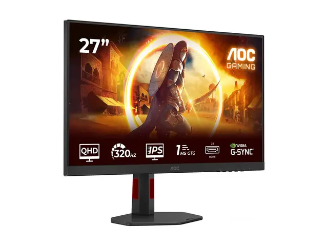 AOC Gaming Q27G4SRU - LED-skjerm gaming 27" 2560 x 1440 QHD @ 320 ...