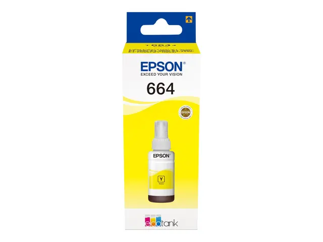 Epson T6644 - 70 ml - gul - original - blekkrefill - for EcoTank E...