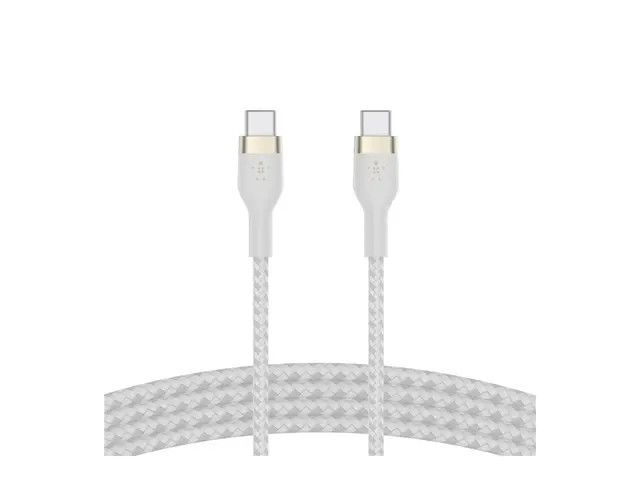 Belkin BoostCharge - USB-kabel USB-C (hann) til 2 m hvit