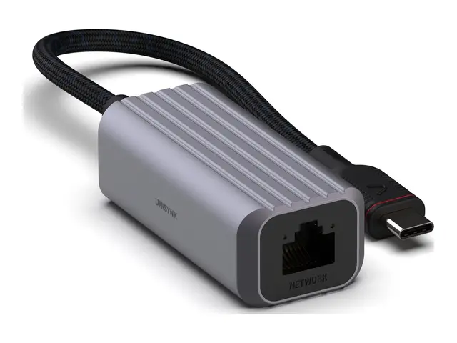 UNISYNK - Nettverksadapter USB-C Gigabit Ethernet x 1 grå