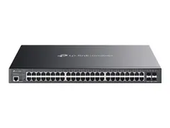 TP-Link Omada - Switch - L2+ - Styrt - 40 x 10/100/1000 (PoE+) + 8 x 10/100/1000 (PoE++) + 4 x 10Gb Ethernet SFP+ rackmonterbar - PoE++ (750 W)