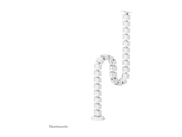 Neomounts - Kabelstyringsryggrad screw-mounted, universal hvit
