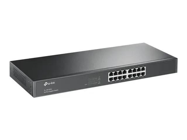 TP-Link TL-SG1016 - Switch - 16 x 10/100/1000 - rackmonterbar