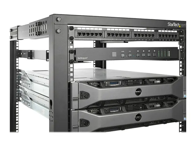 StarTech.com 1U 19 inch Server Rack Rails, 24-36 inch Adjustable D...