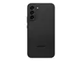OtterBox React Series - Baksidedeksel for mobiltelefon polykarbonat, termoplastisk elastomer (TPE) - blank, svart krystall - for Samsung Galaxy S22+