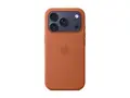 Apple - Baksidedeksel for mobiltelefon - MagSafe-samsvar silikon - terrakotta - for iPhone 17 Pro