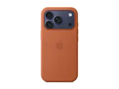 Apple - Baksidedeksel for mobiltelefon MagSafe-samsvar - silikon - terrakotta - for iPhone 17 Pro