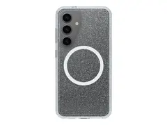 OtterBox Symmetry Series Clear - Baksidedeksel for mobiltelefon med magneter - polykarbonatlag, termoplastisk elastomer (TPE) - stjernest&#248;v 3.0 (klar) - for Samsung Galaxy S25+