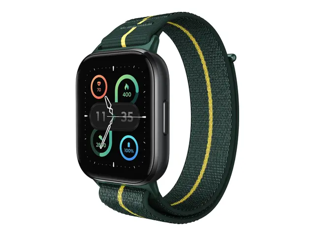 Motorola Moto Watch Fit - Aluminum smartklokke med bånd stoff disp...