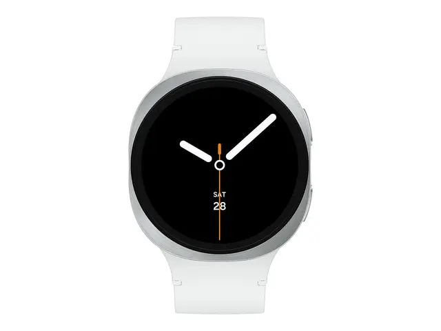 Samsung Galaxy Watch8 - 44 mm sølvfarget smartklokke med sportsbån...