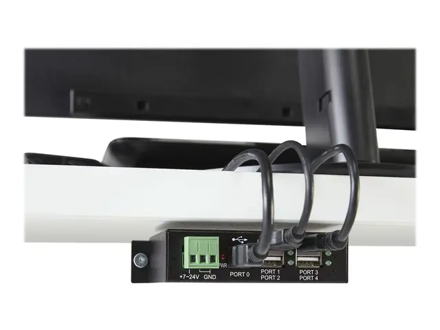 StarTech.com Rackmount USB 2.0 Hub - 4 Port Rugged Industrial x DI...