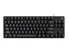 Logitech G G413 TKL SE - Tastatur - bakgrunnsbelyst USB - AZERTY - Fransk - tastsvitsj: Tactile - svart