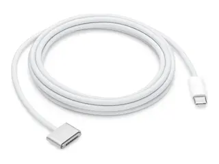 Apple - Str&#248;mkabel - 24 pin USB-C (hann) til MagSafe 3 (hann) magnetisk 2 m - s&#248;lv
