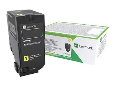 Lexmark - Gul - original - tonerpatron LCCP, Lexmark Corporate - f...