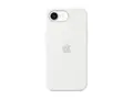 Apple - Baksidedeksel for mobiltelefon silikon - hvit - for iPhone 16e