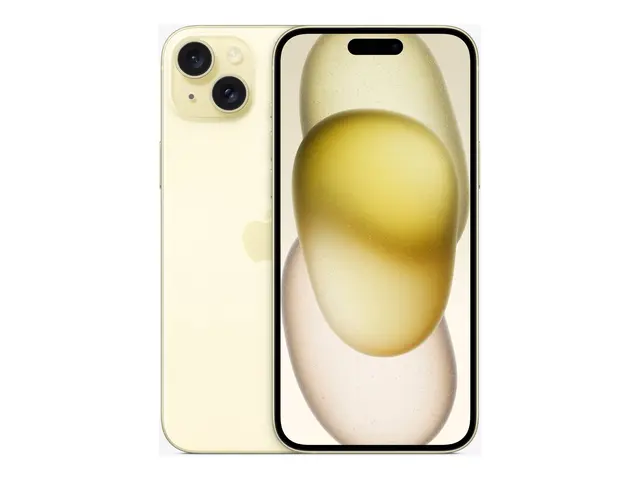 Apple iPhone 15 Plus - Gul 512 GB TN
