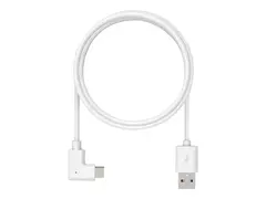 COMPULOCKS 6ftUSB-A to 90-Degree USB-C Cable