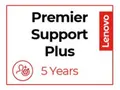 Lenovo Post Warranty Premier Support Plus utvidet serviceavtale - 5 &#229;r - p&#229; stedet