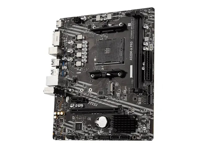 MSI A520M-A PRO - Hovedkort micro ATX Socket AM4 AMD A520 Chipset ...