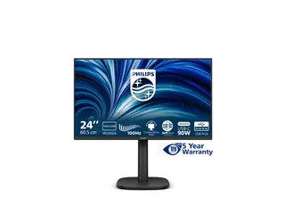 Philips 24B2U3301D - LED-skjerm - 24" - 1920 x 1200 WUXGA @ 100 Hz IPS - 300 cd/m² - 1500:1 - 4 ms - HDMI, DisplayPort, USB-C - høyttalere - svart