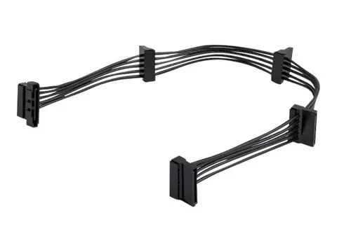 StarTech.com 15.7 in (400 mm) SATA Power Splitter Adapter Cable M/F - 4x Serial ATA Power Cable Splitter (PYO4SATA) - str&#248;msplitter - SATA-str&#248;m til SATA-str&#248;m - 40 cm