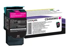 Lexmark - Magenta - original - tonerpatron LCCP, LRP for Lexmark C540, C543, C544, C546, X543, X544, X546, X548