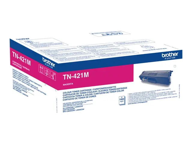 Brother TN421M - Magenta - original - tonerpatron - for Brother DC...
