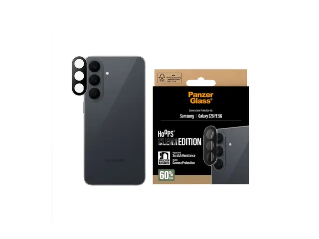PanzerGlass Hoops - Linsebeskytter for mobiltelefon - gjennomsikti...