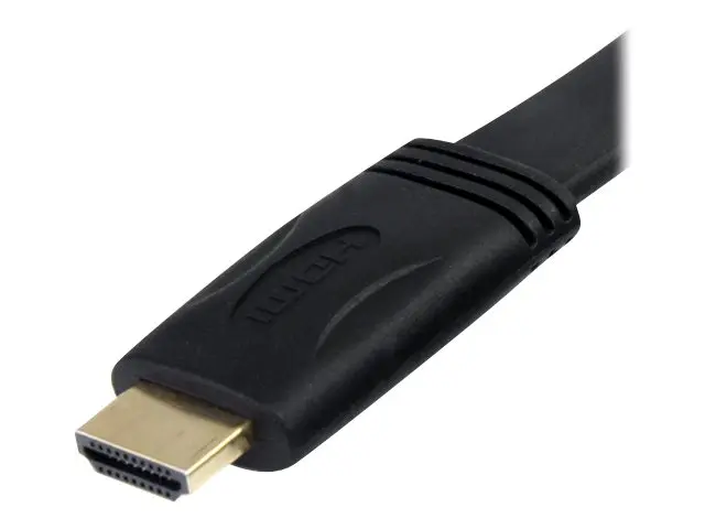 StarTech.com 5m Flat High Speed HDMI Cable with Ethernet Ultra HD ...
