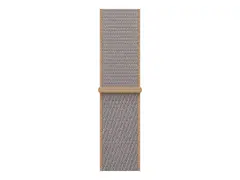 Apple - Sløyfe for smart armbåndsur - 42mm 130 - 200 mm - blå chambray