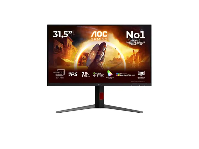 AOC Gaming U32G4U - LED-skjerm - gaming - 32" (31.5" synlig) - 384...