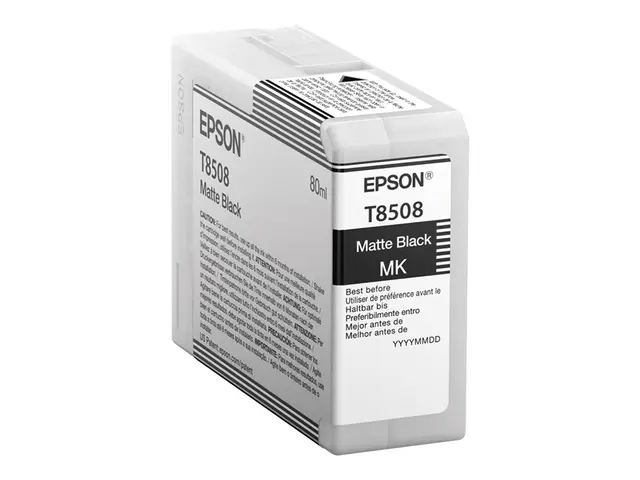 Epson T8508 - 80 ml matt svart original blekkpatron for SureColor ...