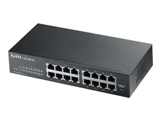 Zyxel GS1100-16 - Switch - 16 x 10/100/1000 stasjonær, rackmonterbar